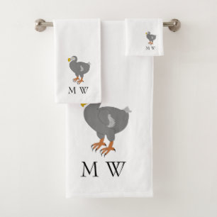 Dodo Design Monogrammed Bath Towel Set