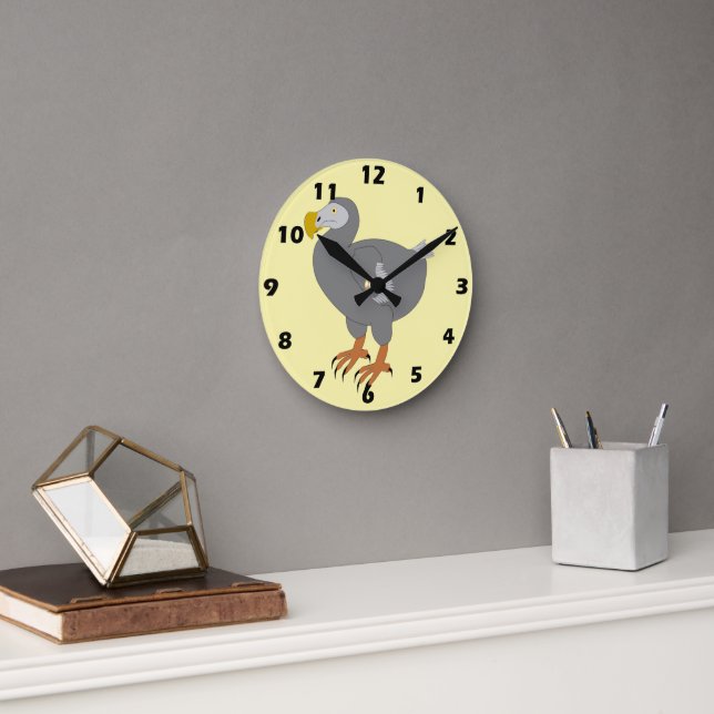 Dodo Design Round Clock (Office)