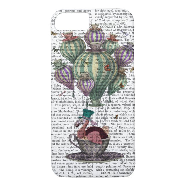 Dodo in Teacup with Dragonflies Case-Mate iPhone Case (Back)
