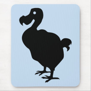 Dodo Silhouette Mouse Mat
