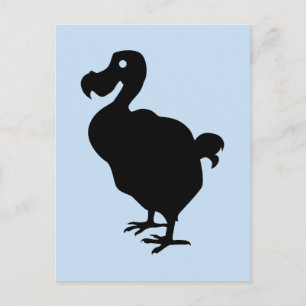 Dodo Silhouette Postcard