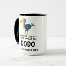 Dodo Special Quotes Two-Tone Coffee Mug