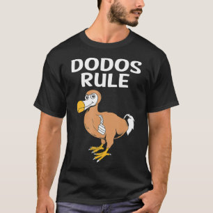 Dodos Rule Funny Dodo Bird T-Shirt
