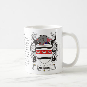 Dodson Family Coat of Arms Mug