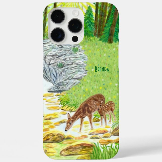 Doe and Fawn Case-Mate iPhone Case (Back)