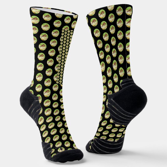 Doe and Fawn High Performance Socks (Angled)