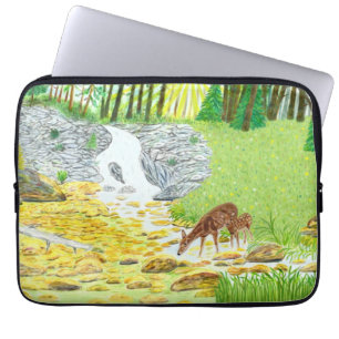 Doe and Fawn Laptop Sleeve