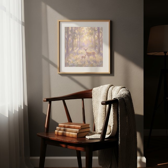 Doe and Fawn Wall Art (Creator Uploaded)