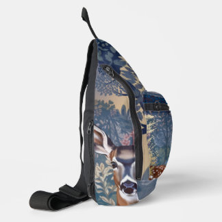 Doe Deer Pattern Sling Bag