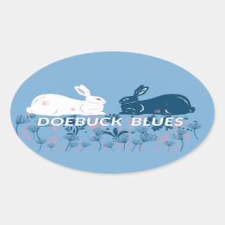 Doebuck Blues New Sticker