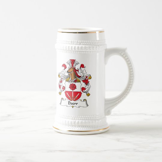 Doerr Family Crest Beer Stein
