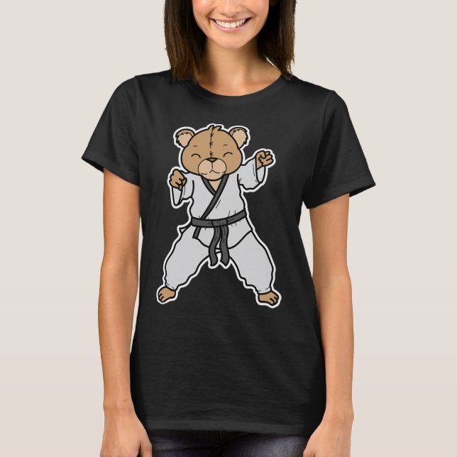 Does Karate  T-Shirt (Front)