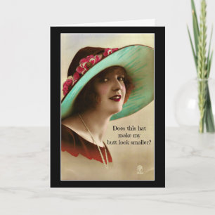 Does My Butt Look Smaller,,,, Thank You Card