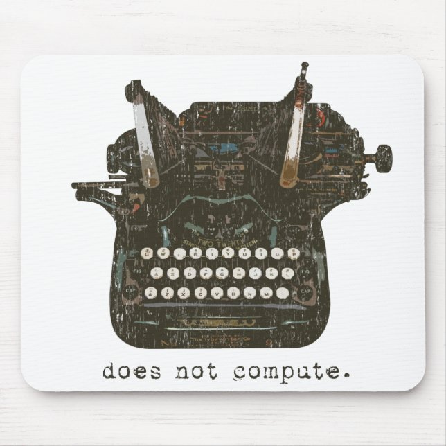 Does Not Compute Mouse Mat (Front)