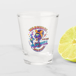 Does Not Play Well....  Shot Glass