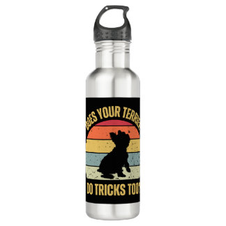 Does Your Terrier Do Tricks Too 710 Ml Water Bottle