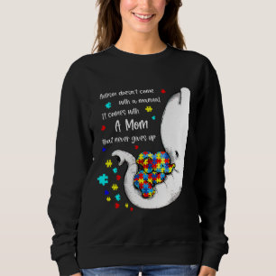 Doesn Come With A Manual Autism Awareness Month Sweatshirt