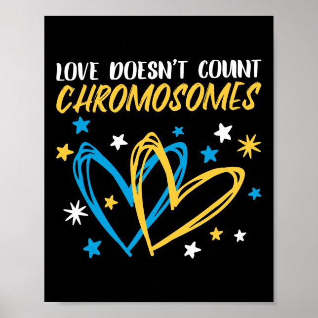 Doesn't Count Chromosomes  Poster (Front)