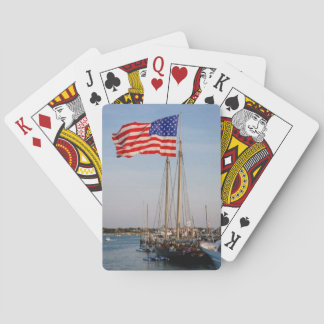 DOF - Boats with Flag Playing Cards