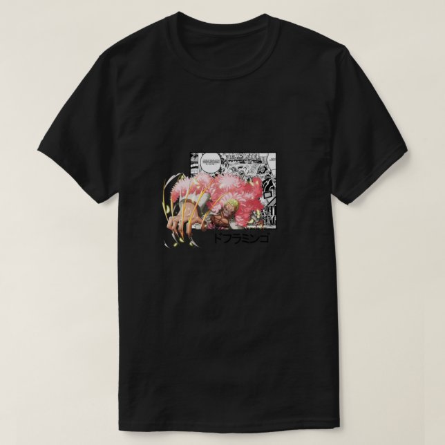 doflamingo one piece t-shirt design   (Design Front)