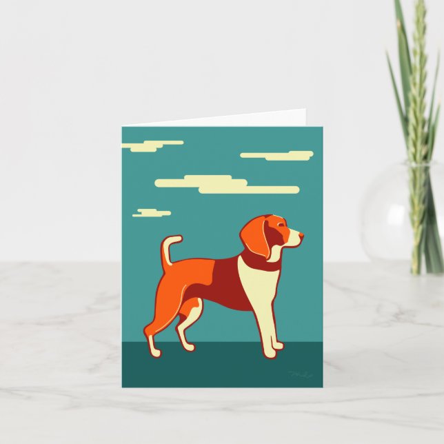 Dog #002 by Phillip Clark • PerfectlyHank.com Card (Front)