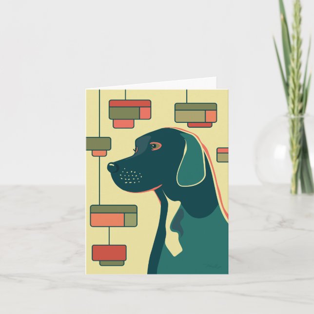 Dog #003 by Phillip Clark • PerfectlyHank.com Card (Front)