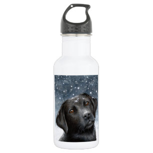 Dog 100 black Labrador 532 Ml Water Bottle
