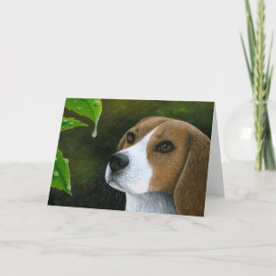 Dog 116 Beagle Greeting Card