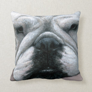 Dog 118 English Bulldog Pillow Case