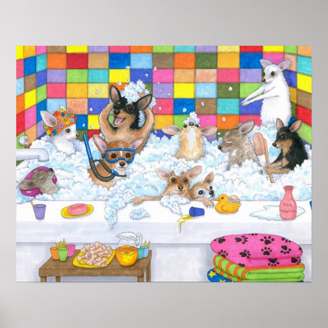 Dog 121 chihuahua poster (Front)