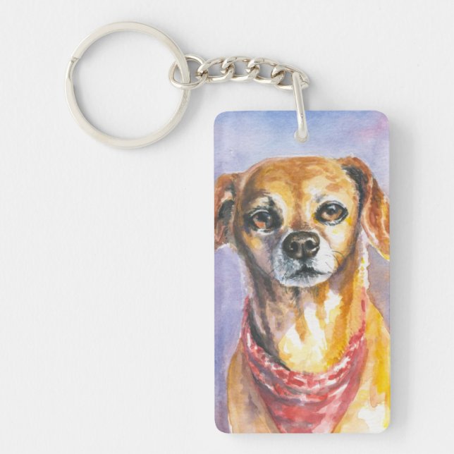 Dog 2 key ring (Front)