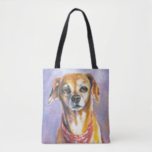 Dog 2 tote bag