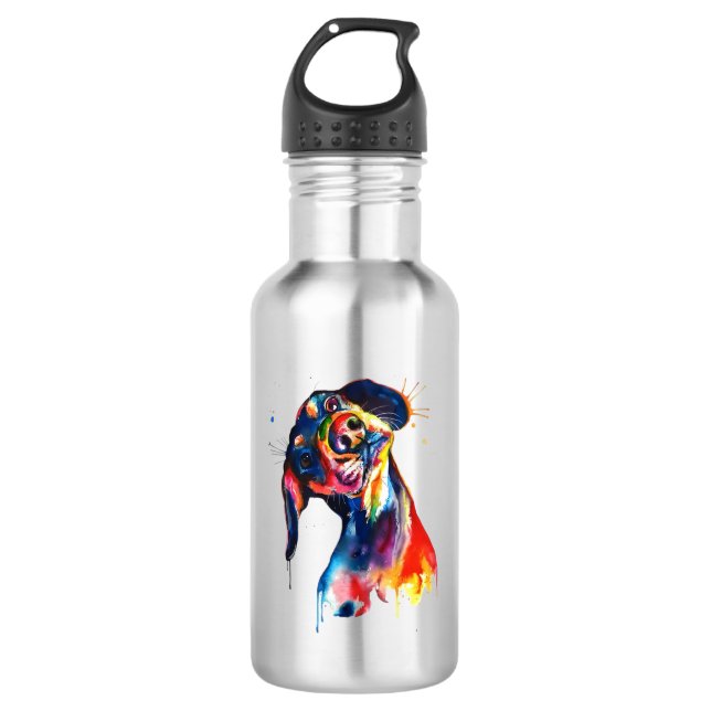 Dog 532 Ml Water Bottle (Front)