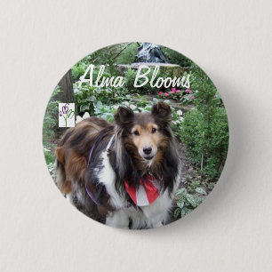 Dog 6 Cm Round Badge