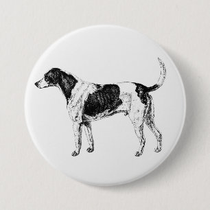 Dog 7.5 Cm Round Badge