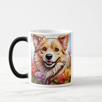 DOG A cup of coffee