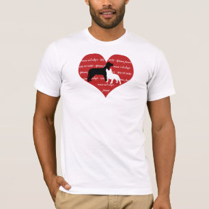 Dog adoption and rescue heart T-Shirt