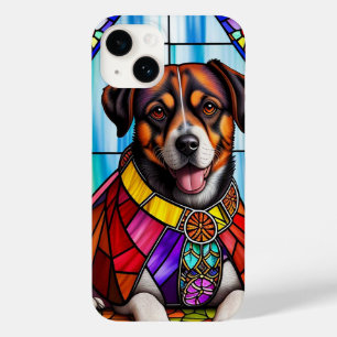 Dog Adorned in Colourful Collar Case-Mate iPhone 14 Case