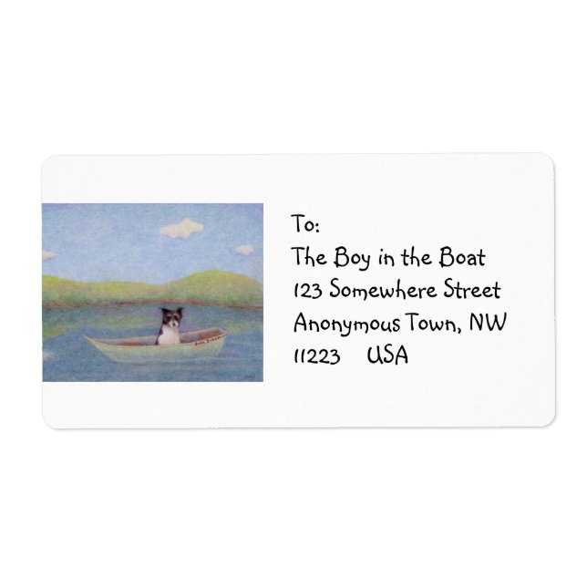 Dog adrift in fishing boat - Bob's Dream (Front)