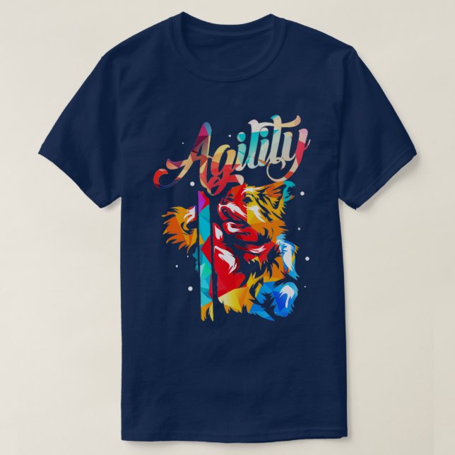 Dog Agility  3  T-Shirt (Design Front)
