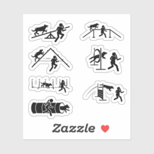 Dog Agility Stickers