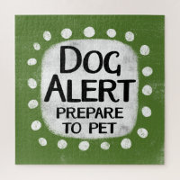 Dog Alert Jigsaw Puzzle