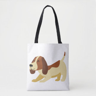 Dog All-Over-Print Tote, Shoulder Tote