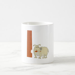 Dog Alphabet L Mug