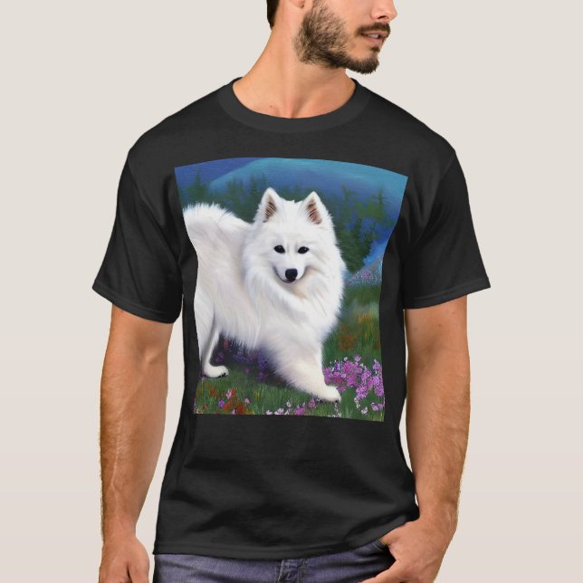 Dog American Eskimo  T-Shirt (Front)