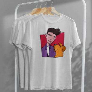 Dog And Boy T-Shirt