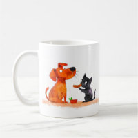 Dog and Cat Cartoon