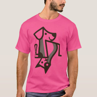 Dog And Cat Friends girl T-Shirt