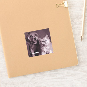 Dog and Cat, Looking Up Personalised