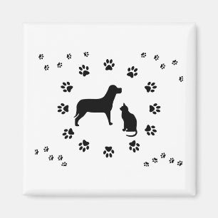 Dog and Cat Magnet